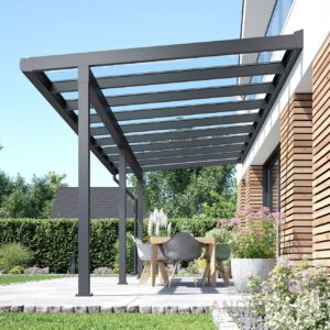 Classic Aluminium Terrassenüberdachung VSG-Glas
