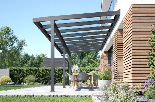 Classic Aluminium Terrassenüberdachung VSG-Glas