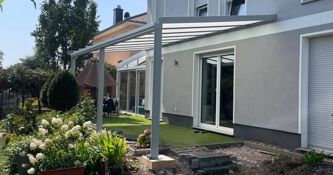 Terrassenüberdachung Magdeburg Gübser Weg